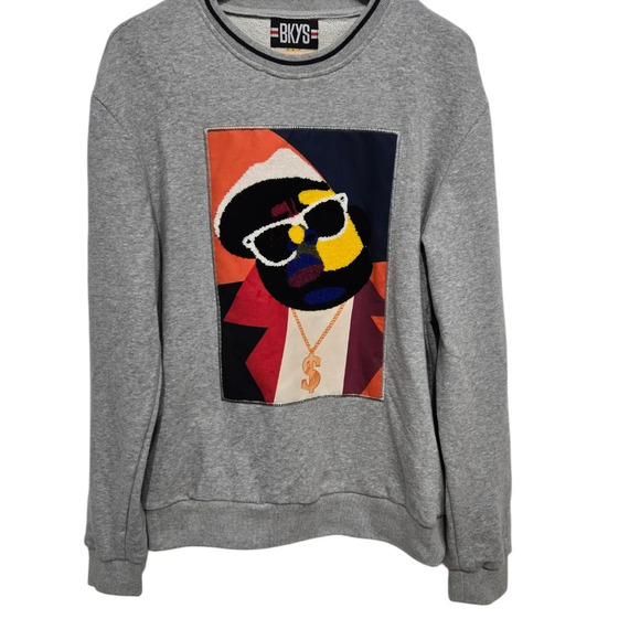 BKYS Notorious Biggie Smalls Sweatshirt Large - Picture 6 of 6